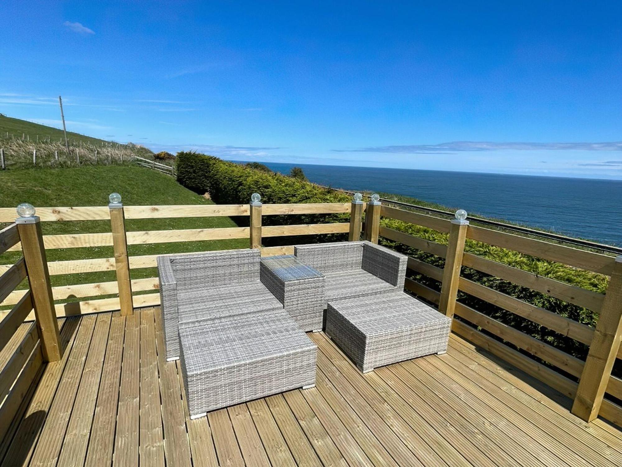 Sea View At Lamberton Vila Burnmouth Exterior foto